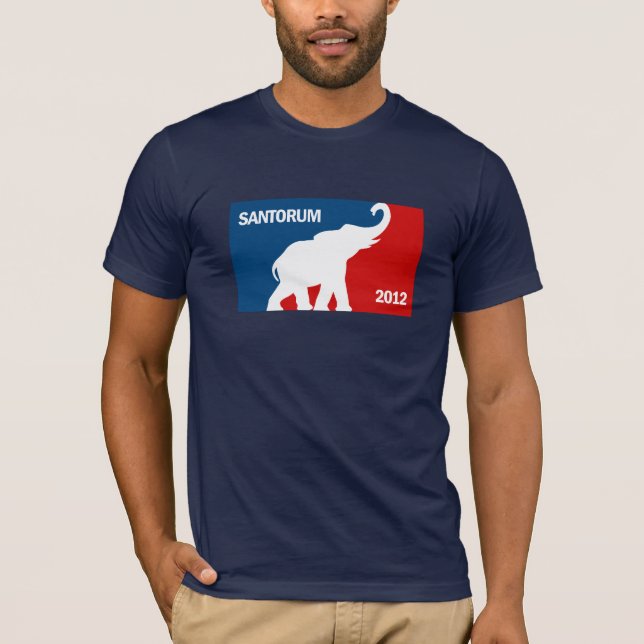 SANTORUM 2012 PRO T-Shirt (Vorderseite)