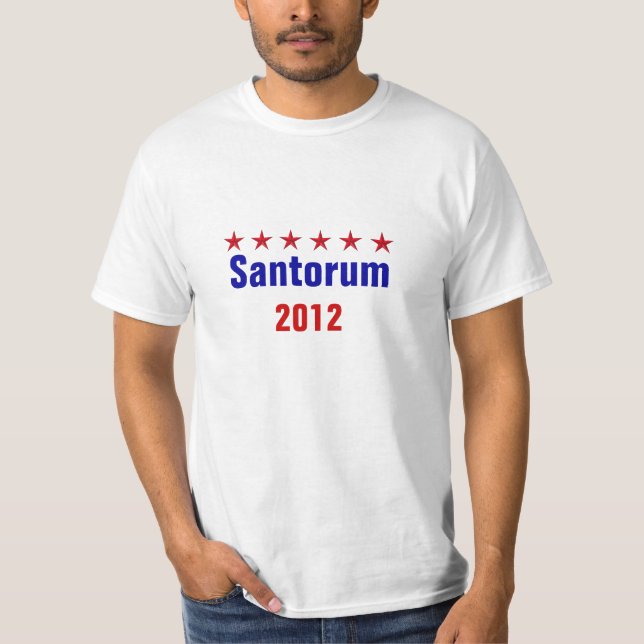 Santorum 2012 T-Shirt (Vorderseite)