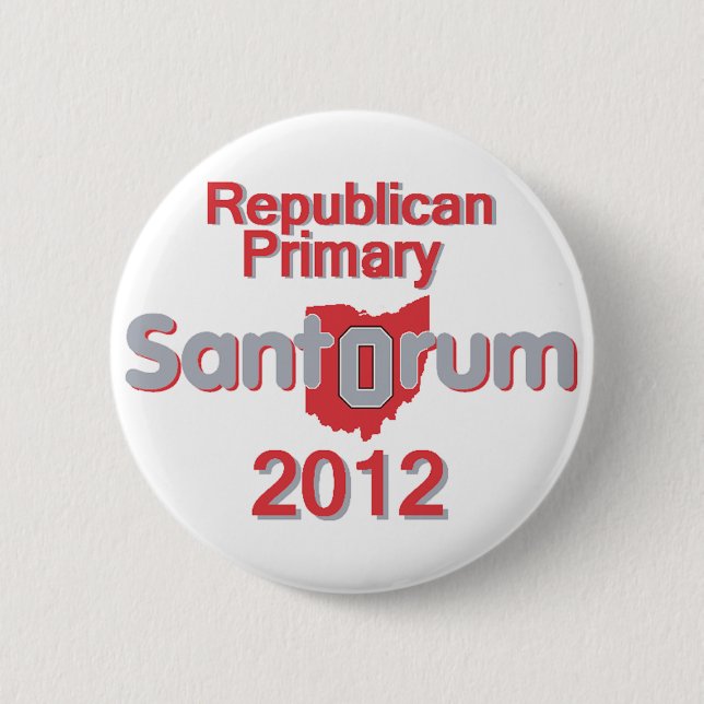 Santorum OHIO Button (Vorderseite)