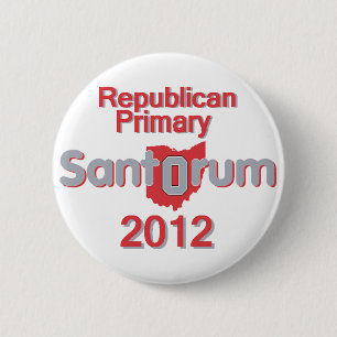 Santorum OHIO Knopf Button