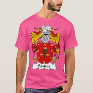 Santos Coat of Arms Family Crest  T-Shirt