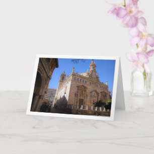 Santos Juanes Church, Valencia City, España Karte