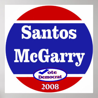 Santos McGarry im Jahr 2008 Poster