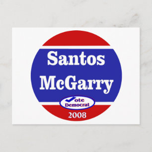 Santos McGarry im Jahr 2008 Postkarte