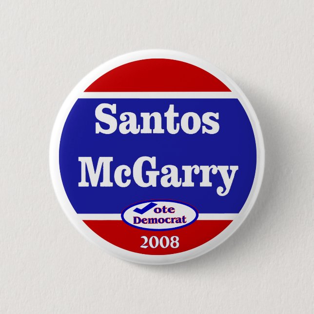 Santos McGarry im Jahre 2008 Button (Vorderseite)