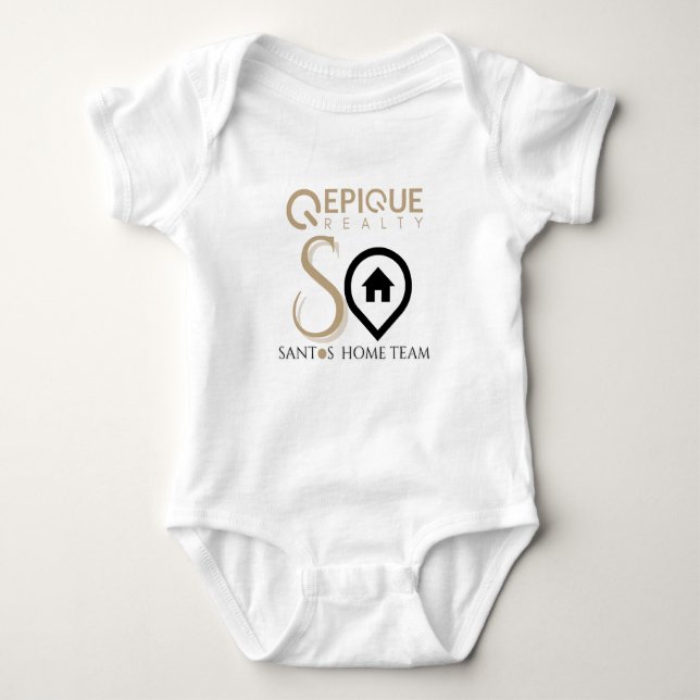 Santos x Epique Baby Bodysuit Baby Strampler (Vorderseite)