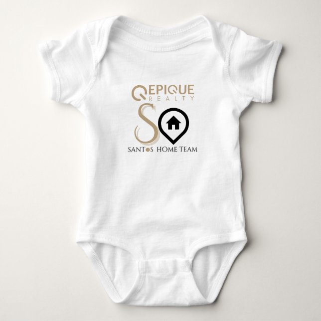 Santos x Epique Baby Bodysuit Strampler (Vorderseite)