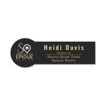 Santos Zuhause Team - Epique Realty Name Tag