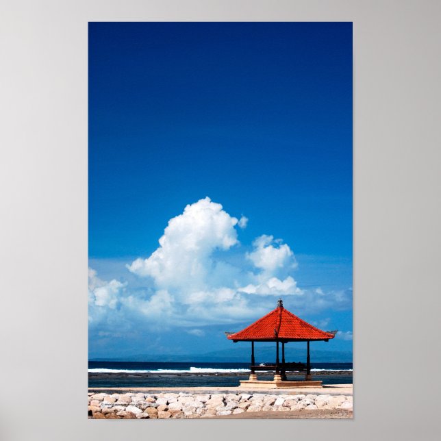 Sanur Beach Poster (Vorne)