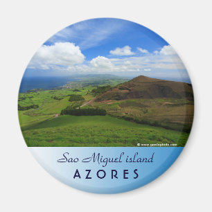 Sao-Miguel-Grün Magnet