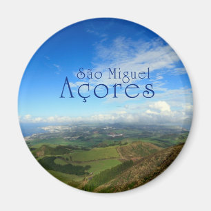 Sao Miguel Insel Azores Magnet