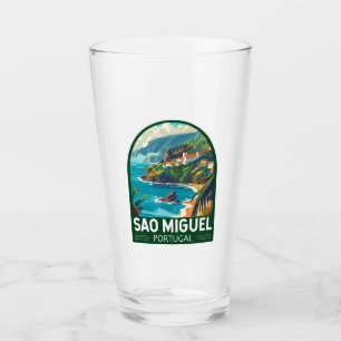Sao Miguel Island Portugal Glas
