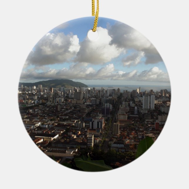 São Paulo 2 Keramik Ornament (Vorne)