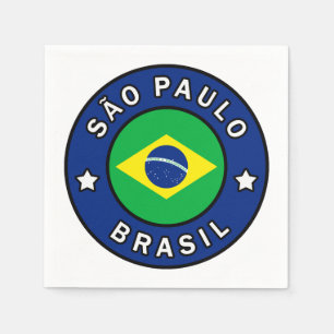 São Paulo Brasil Serviette