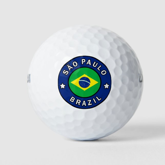 São Paulo Brasilien Golfball (Vorderseite)