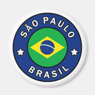 São Paulo Brasilien Magnet