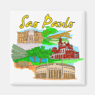 Sao Paulo - Brasilien.png Magnet