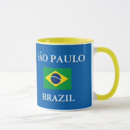 Sao-Paulo Brasilien Wappen-Tasse Tasse