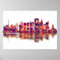 Sao Paulo Brazil Skyline