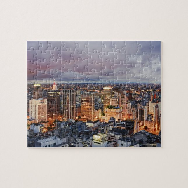 Sao Paulo Cityscape Puzzle (Horizontal)
