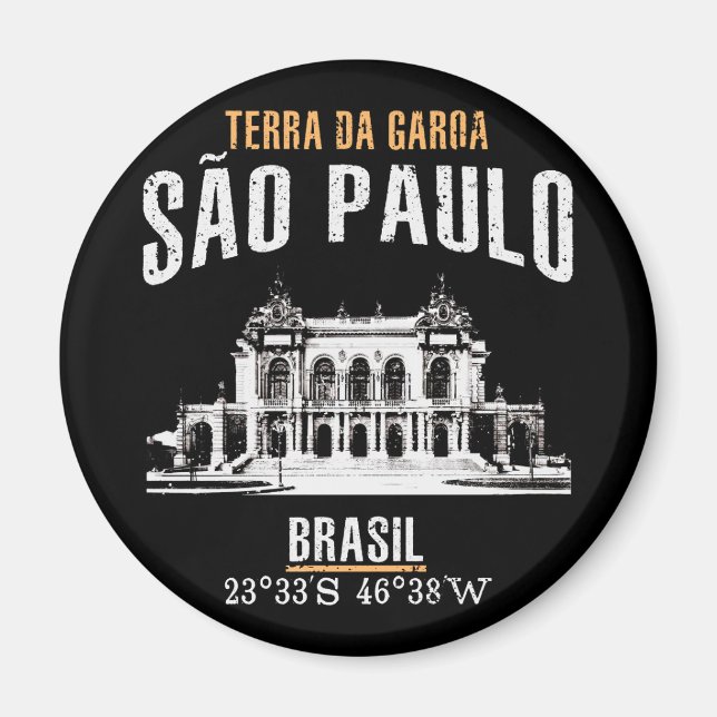 São Paulo Magnet (Vorne)