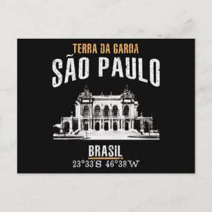 São Paulo Postkarte