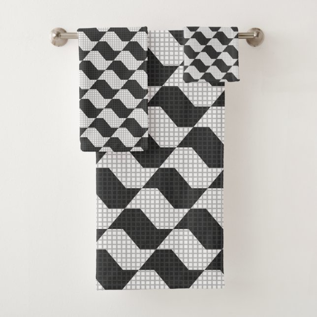 São Paulo Sidewalk - SP Badhandtuch Set (Insitu)