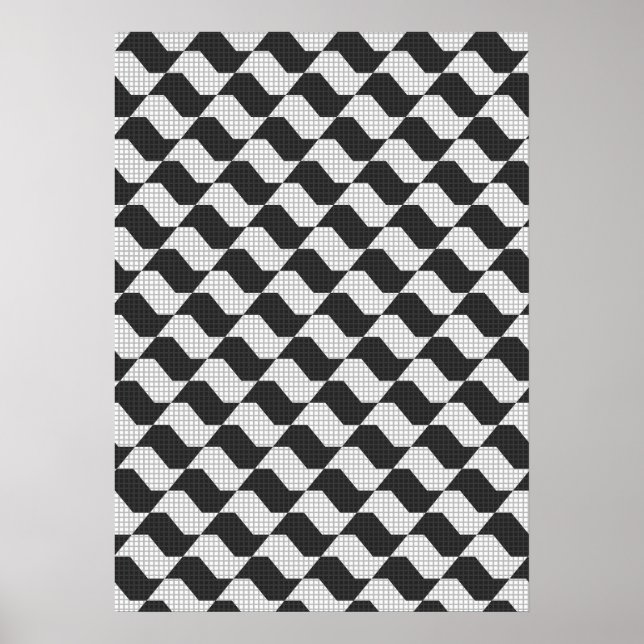 São Paulo Sidewalk - SP Poster (Vorne)