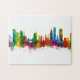 São Paulo Skyline Brasilien Puzzle