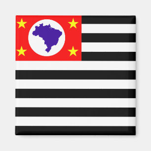 Sao Paulo Symbol für die Stadt Brasilien Magnet