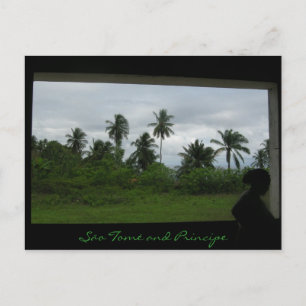 são tome1, São Tomé und Príncipe Postkarte