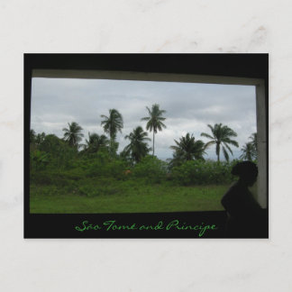 são tome1, São Tomé und Principe Postkarte