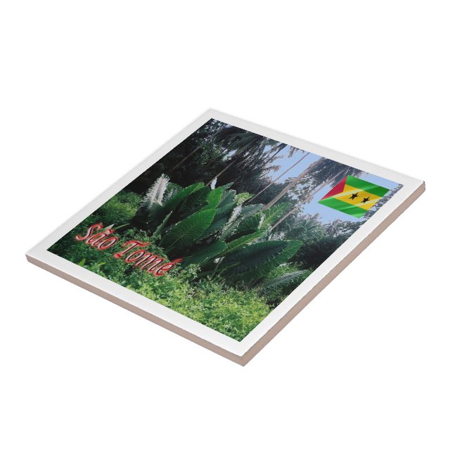 SAO TOME, Afrika, Fliese (Seite)