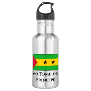 São Tomé und Príncipe Edelstahlflasche