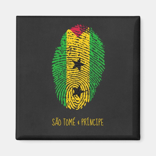 São Tomé und Príncipe Magnet (Vorne)