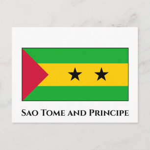 São Tomé und Príncipe Postkarte