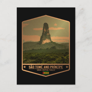 São Tomé und Príncipe Postkarte
