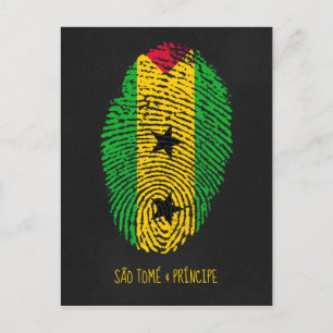 São Tomé und Príncipe Postkarte