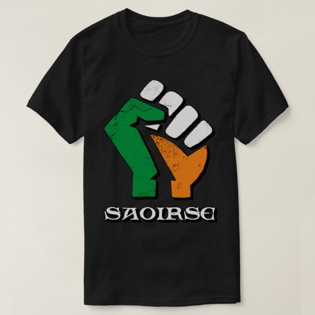 Saoirse - Irland - Irisch - Fenisch T-Shirt (Design vorne)