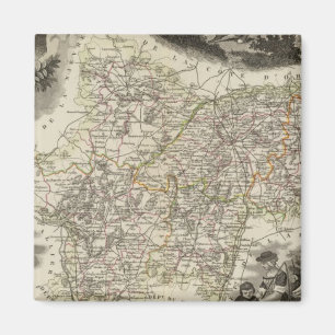 Saone et Loire Magnet