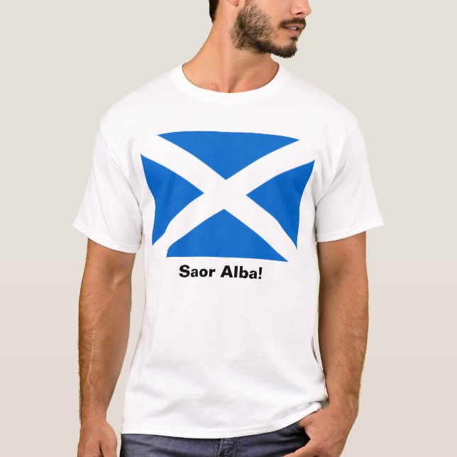 Saor alba! T - Shirt (Vorderseite)