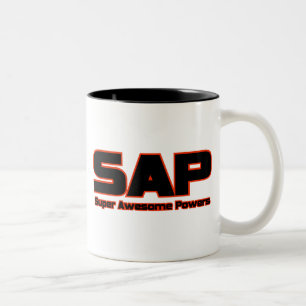SAP - Super fantastische Power Zweifarbige Tasse