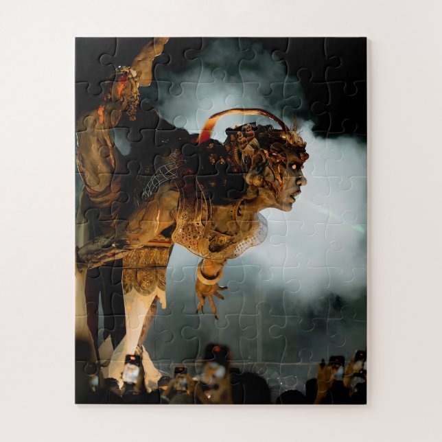 Sapa Warang Puzzle – Balinesische Kulturkunst (Vertikal)