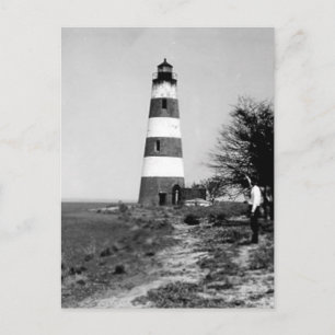 Sapelo Island Lighthouse Postkarte