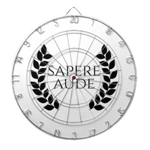 Sapere Aude Dartscheibe