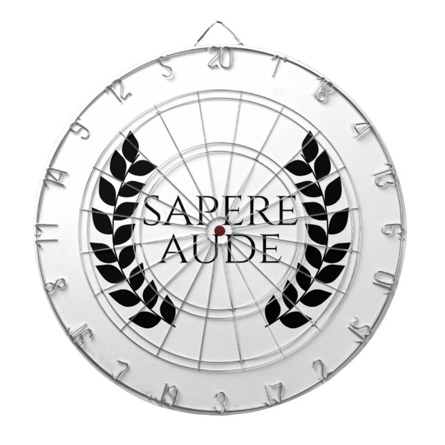 Sapere Aude Dartscheibe (vorne)