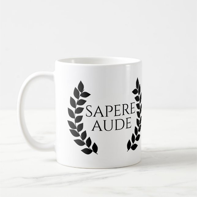 Sapere Aude Kaffeetasse (Links)