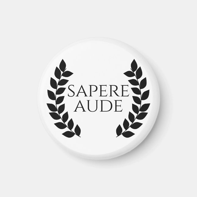 Sapere Aude Magnet (Vorne)