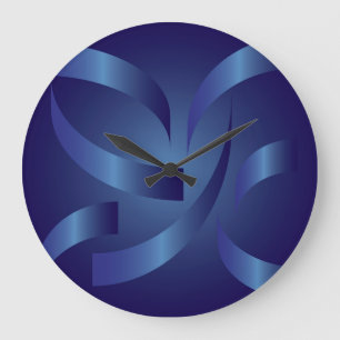 Saphibänder Große Wanduhr