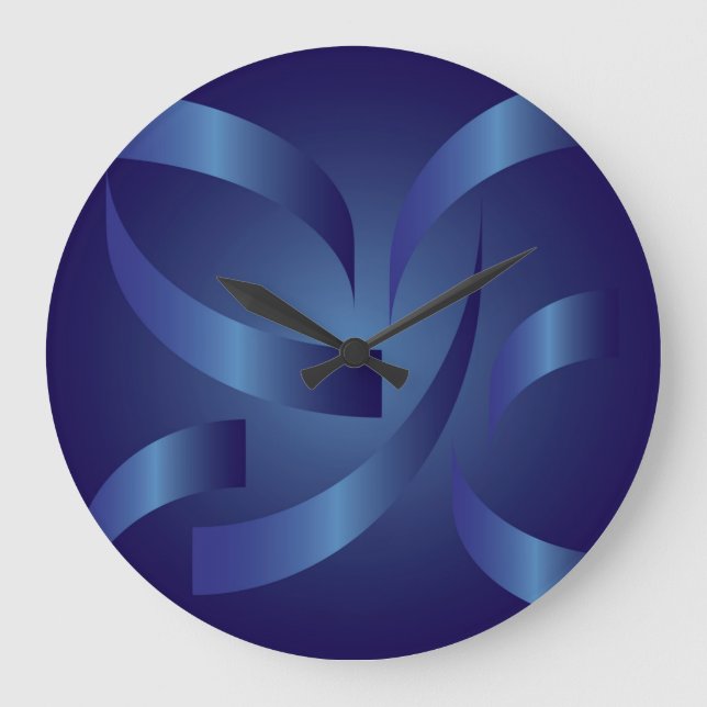 Saphibänder Große Wanduhr (Vorderseite)